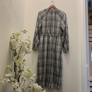 Black and white Plaid Dress Small with Tags